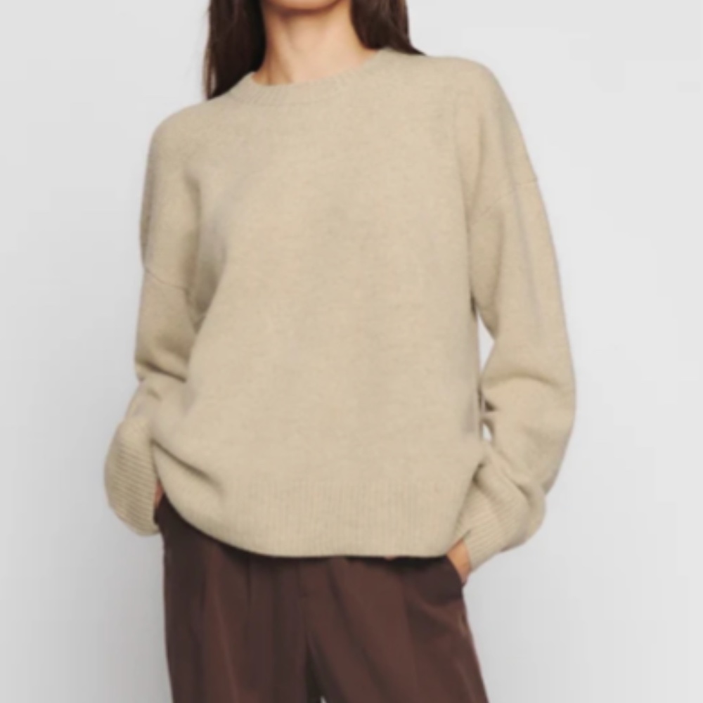 Reformation Enda Regenerative Wool Sweater